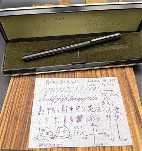 Montblanc 1124 penna - montblanc,
